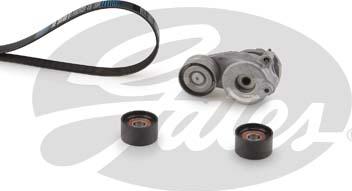 Gates K017PK2035 - Set curea transmisie cu caneluri www.parts5.com