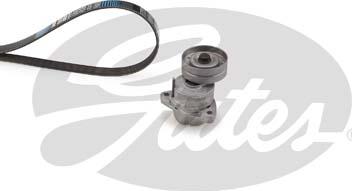 Gates K036PK1725 - Set curea transmisie cu caneluri www.parts5.com