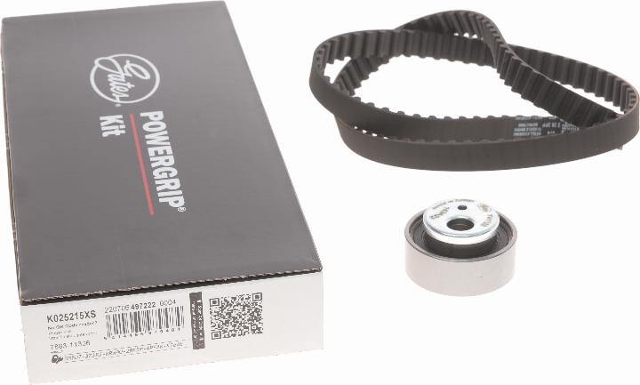 Gates K025215XS - Timing Belt Set www.parts5.com