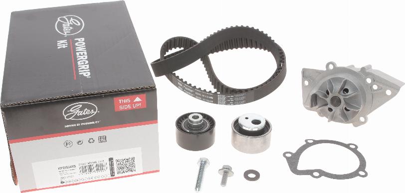 Gates KP35524XS - Pumpa za vodu + komplet zupčastog kaiša www.parts5.com