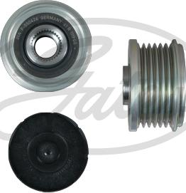 Gates OAP7283 - Pulley, alternator, freewheel clutch www.parts5.com