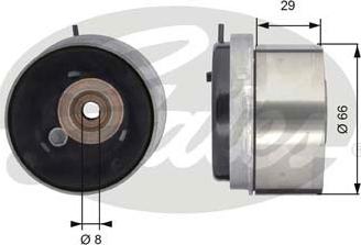 Gates T43143 - Zatezač, zupčasti kaiš www.parts5.com