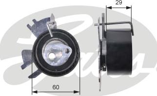 Gates T43231 - Pingutusrull,Hammasrihm www.parts5.com