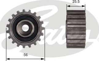 Gates T42000 - Rola ghidare / conducere, curea distributie www.parts5.com