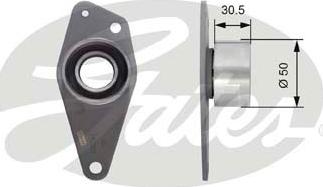 Gates T42088 - Polea inversión / guía, correa distribución www.parts5.com