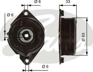 Gates T39013 - Tensor de correa, correa poli V www.parts5.com