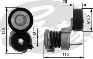 Gates T39021 - Rihmapinguti,soonrihm www.parts5.com