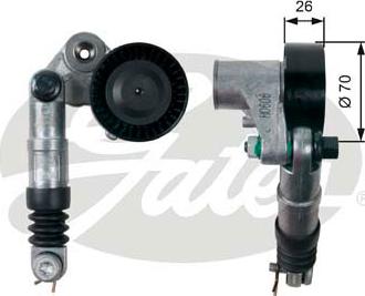 Gates T39216 - Belt Tensioner, v-ribbed belt www.parts5.com