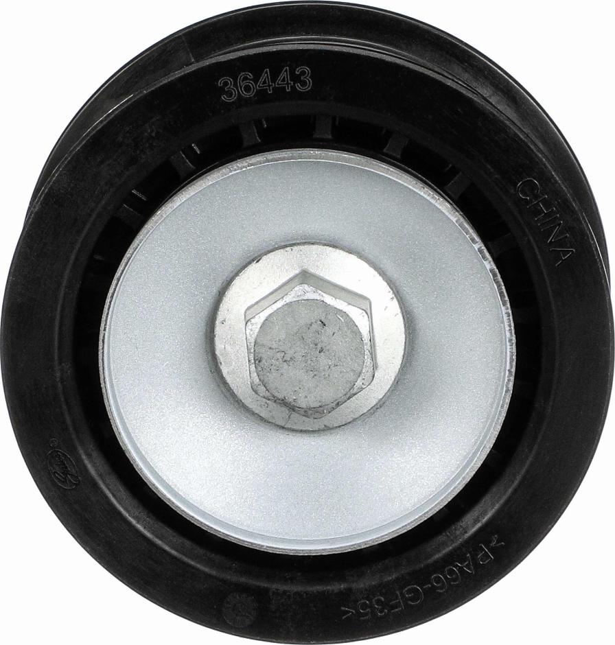 Gates T36443 - Deflection / Guide Pulley, v-ribbed belt www.parts5.com