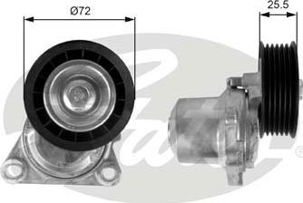 Gates T38408 - Intinzator curea, curea distributie www.parts5.com