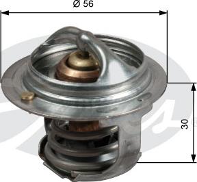 Gates TH50482G1 - Thermostat, coolant www.parts5.com