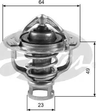 Gates TH04082G1 - Termostato, refrigerante www.parts5.com