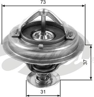 Gates TH24582G1 - Θερμοστάτης, ψυκτικό υγρό www.parts5.com