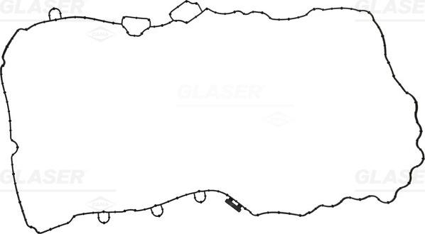 Glaser X90894-01 - Gasket, cylinder head cover www.parts5.com