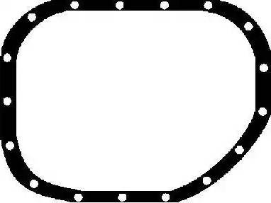 Glaser X02742-01 - Gasket, oil sump www.parts5.com