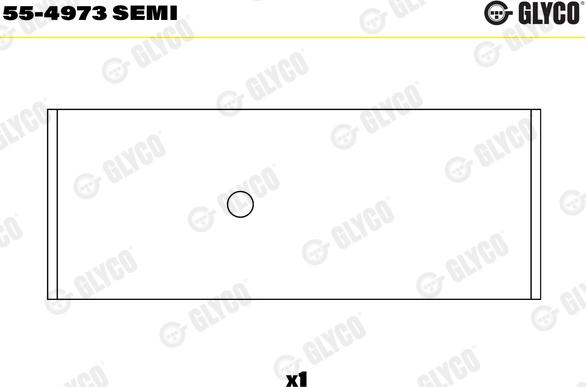 Glyco 55-4973 SEMI - Tuleja, korbowód www.parts5.com