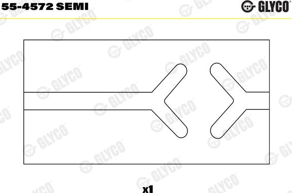 Glyco 55-4572 SEMI - Cuzinet, arbore www.parts5.com