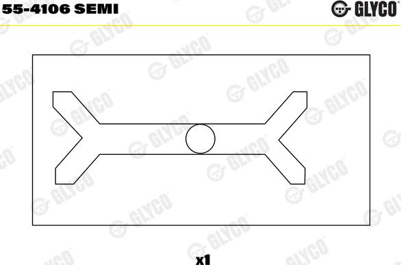 Glyco 55-4106 SEMI - Small End Bushes, connecting rod www.parts5.com