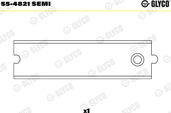 Glyco 55-4821 SEMI - Lezajna pusa, ojnica www.parts5.com