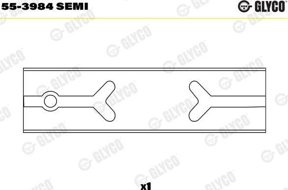 Glyco 55-3984 SEMI - Small End Bushes, connecting rod parts5.com