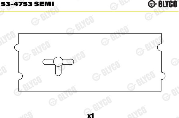 Glyco 53-4753 SEMI - Camshaft Bushes www.parts5.com