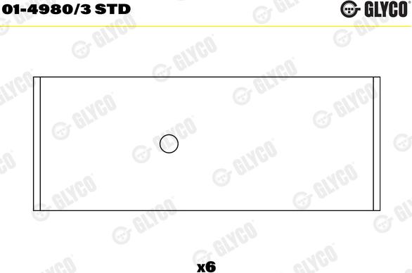 Glyco 01-4980/3 STD - Cuzineti biela www.parts5.com