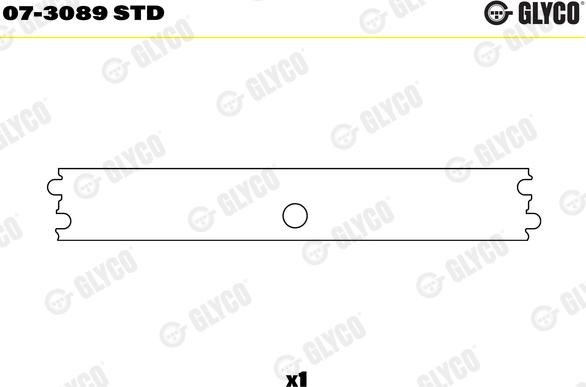 Glyco 07-3089 STD - Bucsa, culbutor www.parts5.com