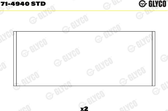 Glyco 71-4940 STD - Cuzineti biela www.parts5.com