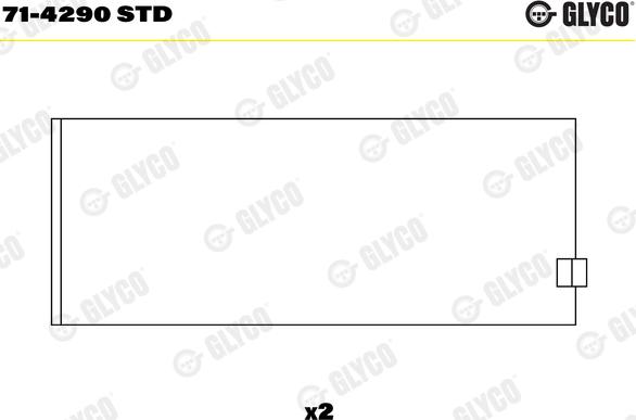 Glyco 71-4290 STD - Pleuellager www.parts5.com