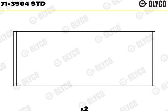 Glyco 71-3904 STD - Big End Bearings www.parts5.com