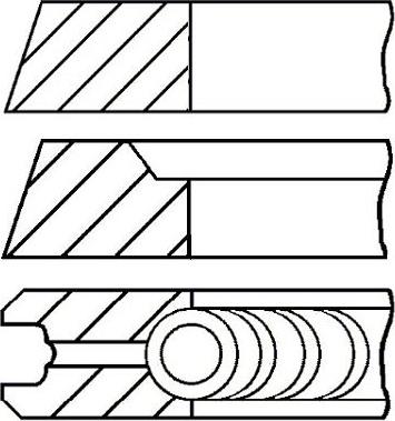 Goetze 08-501800-00 - Комплект поршневых колец www.parts5.com