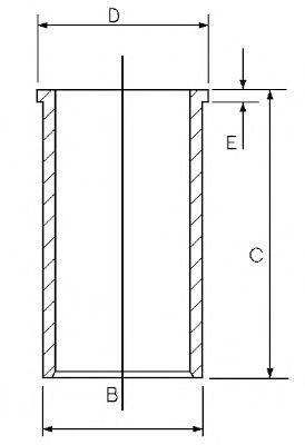 Goetze 14-025800-00 - Repair Set, piston / sleeve www.parts5.com