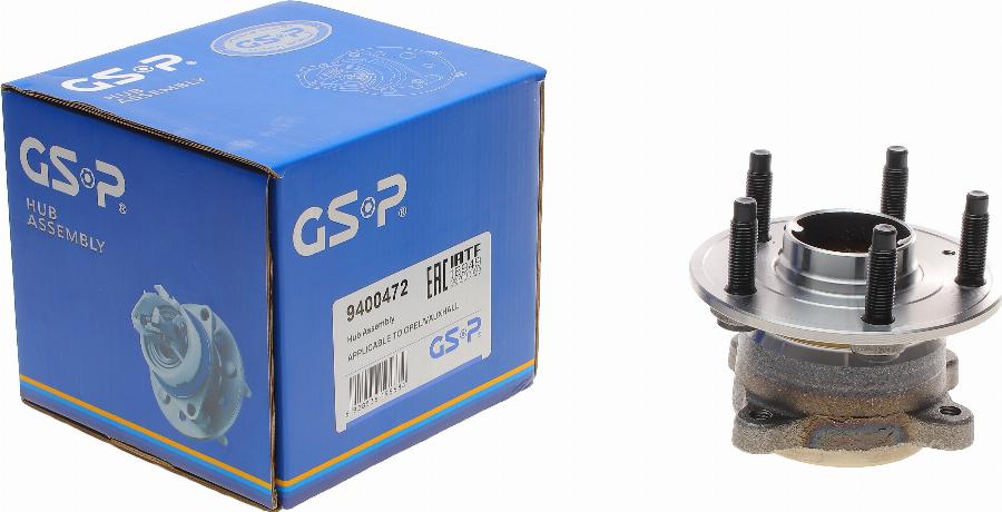 GSP 9400472 - Wheel Hub parts5.com