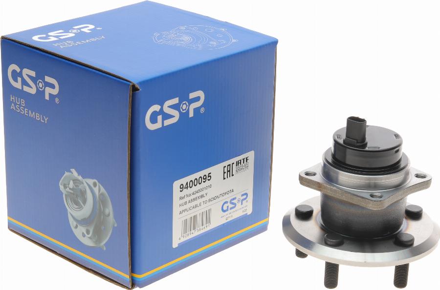 GSP 9400095 - Комплект подшипника ступицы колеса www.parts5.com