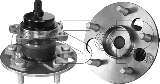 GSP 9400090 - Комплект подшипника ступицы колеса www.parts5.com