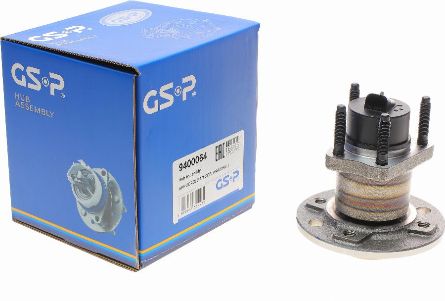 GSP 9400064 - Zestaw łożysk koła www.parts5.com