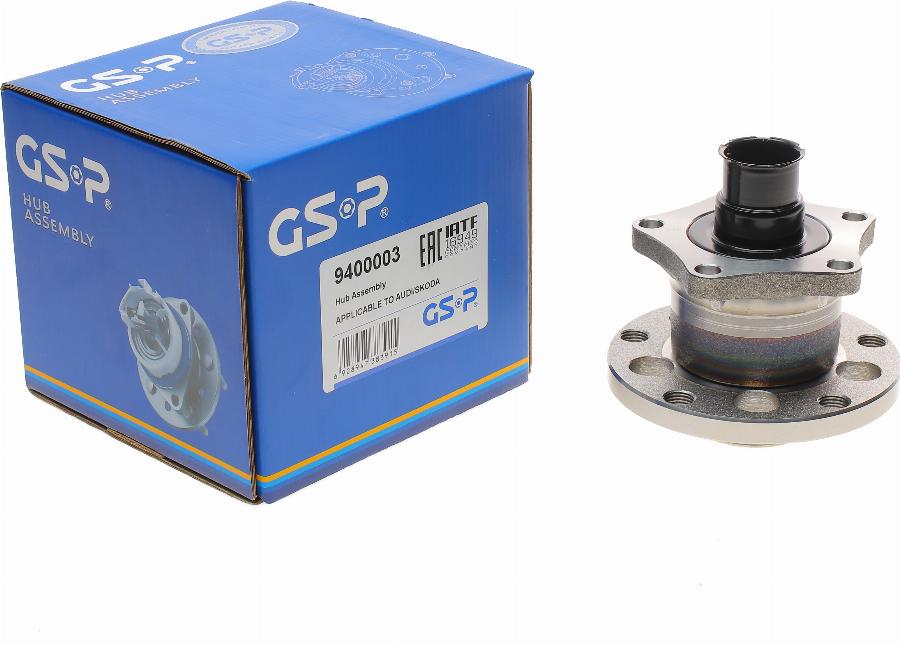 GSP 9400003 - Σετ ρουλεμάν τροχών www.parts5.com