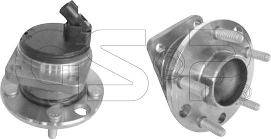 GSP 9400081 - Wheel hub, bearing Kit www.parts5.com