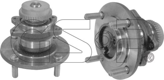 GSP 9400088 - Wheel hub, bearing Kit www.parts5.com