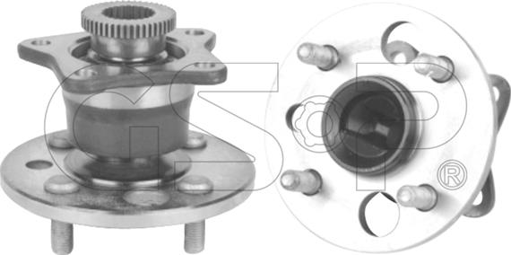 GSP 9400036 - Комплект колесен лагер www.parts5.com