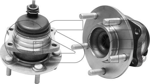 GSP 9400071 - Wheel hub, bearing Kit www.parts5.com