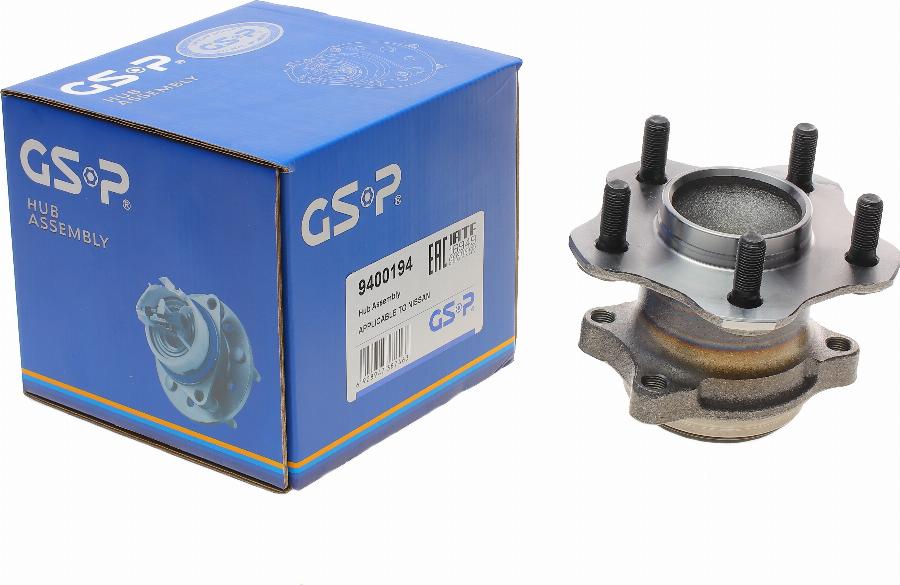 GSP 9400194 - Set rulment roata www.parts5.com