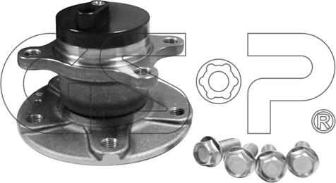 GSP 9400188K - Wheel hub, bearing Kit www.parts5.com