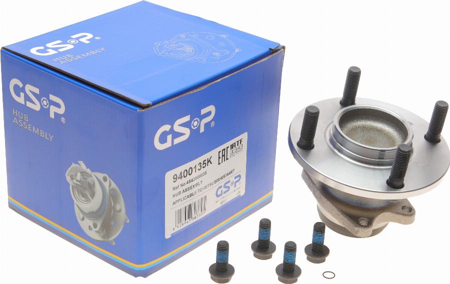 GSP 9400135K - Kerékcsapágy készlet www.parts5.com