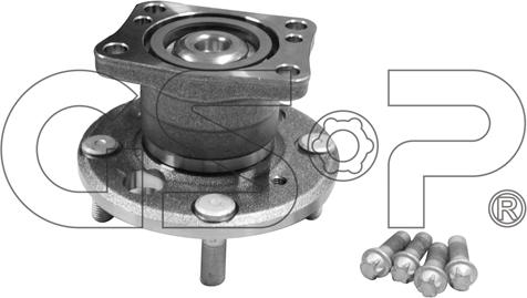 GSP 9400136K - Zestaw łożysk koła www.parts5.com