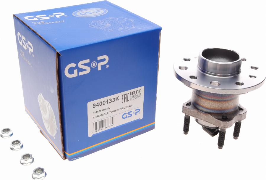 GSP 9400133K - Kerékcsapágy készlet www.parts5.com