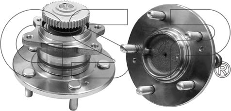 GSP 9400340 - Komplet kolesnega lezaja www.parts5.com