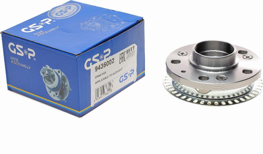 GSP 9436002 - Wheel Hub parts5.com