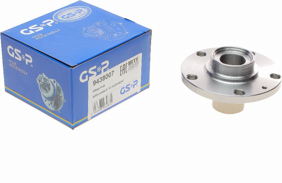 GSP 9438007 - Πλήμνη τροχού www.parts5.com