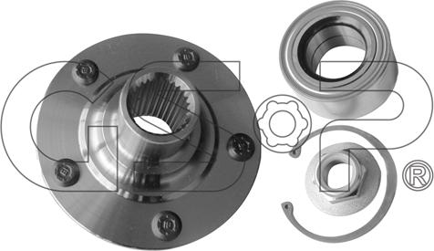 GSP 9427015K - Wheel Hub www.parts5.com